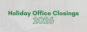 2026 FTC Holiday Closings